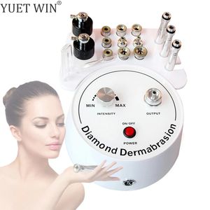 Ansiktsvårdsenheter 3 i 1 Microdermabrasion Machine Water Spray Exfoliating Beauty Diamond Peeling Dermabrasion Skin 231123