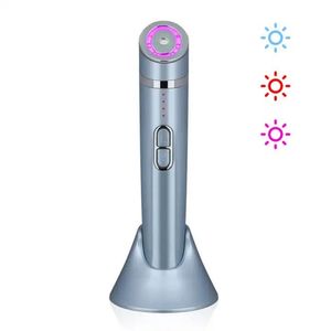 Professional 3 in 1 Mini Electric Cold Hot Plasma Rf Ems Wrinkle Removal Eye Lifting Beauty Device