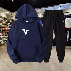 Tasarımcı Trailsuit Man Marka Setleri Logo Baskı Hoodie Jumpers ve Pantolon Takımları Sonbahar Kış Tech Spor Giyim Erkek Kadın İki Parçası Set Jogging Suit S-3XL