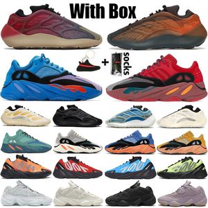 Com caixa 2024 OG Homens Mulheres Running Shoes Knit Respirável Sneakers Mens des Chaussures Schuhe Scarpe Zapatilla Outdoor Fashion Sports Trainers Tamanho 36-46