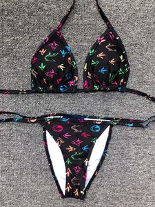 Damen-Bikini-Set, sexy, durchsichtige Trägerform, Badeanzüge, Designer-Damen-Badeanzug, Mode, Strand, Sommer, Schwimmen, Kleidung, Damen-Badebekleidung, Biquini M7586