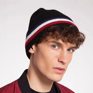 Neue Strickhut Modebriefdruckkappe beliebte warme Windproof-Stretch-Multi-Farben hochwertige Mütze Hats Street Style Headwear P-24