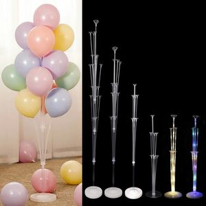 Weihnachtsdekorationen Geburtstag Ballon Unterstützung Ständer Halter Stick Tubes Hochzeit Party Dekoration Kinder Baby Dusche 231123