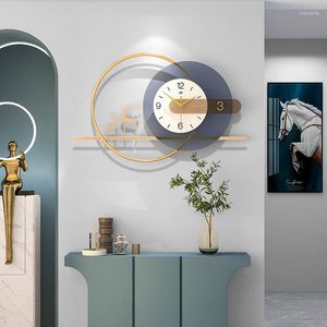 Zegary ścienne luksusowy nowoczesny design zegar salny do jadalni dekoracja dekoracja mody kreatywna cisza