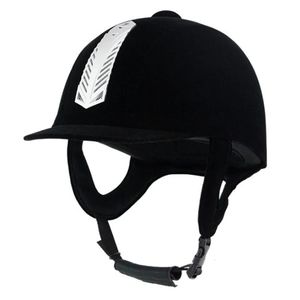 Capacetes de equitação LOCLE Capacete de equitação equestre respirável durável segurança meia capa capacetes de cavaleiro para homens mulheres crianças 52-62cm 231122