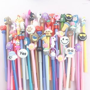 Cartoon Neutral Pen Patch Signature Creative Stationery Elever Elever Present Office levererar Lapiceros Kawaii