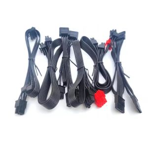 8/5p a gpu8 (6+2) p cpu8pin SATA IDE Molex Power Cabo para Huntkey WD600K WD650K GX550PRO MVP K650 K750 Módulo de fonte de alimentação