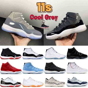 Jardons Newest 11 11s Cool Grey Men Basketball Shoes 25th Anniversary Low Legend Blue Citrus White Bred Concord Cap And Gown Women Designer Sneakers Size 36-47