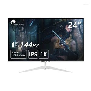 Monitors Inch IPS 144Hz 1ms FHD 1920 1080 İnce PS4 LCD Bilgisayar Oyunu Monitör Atlet Tavuk SN Damla Teslimat Bilgisayarları Ağ Deih