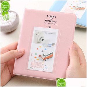 Andere Wohnkultur 64 Taschen für P O Album Mini Instant Picture Case Aufbewahrung Fujifilm Instax Film 8 Korea Drop Delivery Garden Dhzqk