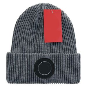 Chapéus de crânio chapéu de inverno luxo designer beanie quente beanie homens malha crânio boné clássico carta cor sólida lã bonnet para mulheres homens gorros simples preto branco cinza