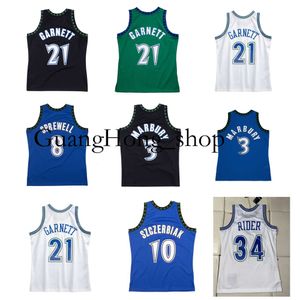 Gh Kevin Garnett Timberwoe Jersey Minnesotas Latrell Sprewell Stephen Marbury Jr Isaiah Rider Wally Szczzerbiak Mitch i Ness