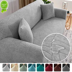 New Waterproof Jacquard Sofa Covers 1 2 3 4 Seats Solid Couch Cover L Shaped Sofa Cover Protector Bench Covers