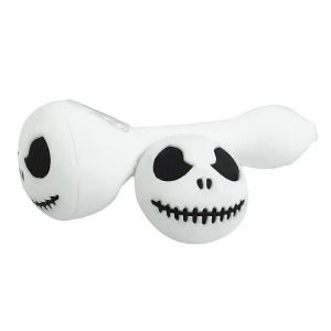 Teschio di Halloween Pipa a mano in silicone Pipa per fumo Bruciatore a nafta in vetro Accessori per strumenti per tabacco Cucchiaio Dab Rig SP300 Nuovi arrivi BJ