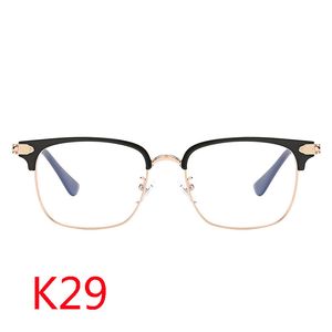 K29 Blau hellfeste Brille und Sonnenbrille Cross Flower Network rot beliebte personalisierte modische klassische Punk Hip Hop Style Geschenk für Liebhaber