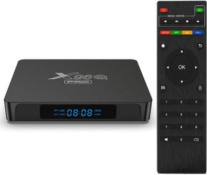 X96Q PRO 5G Android TV Box 10.0 2 ГБ ОЗУ 16 ГБ ПЗУ Allwinner H313 Четырехъядерный процессор 64 бит с Wi-Fi 2,4 ГГц USB 3.0 Ultra HD 6K H.265 WiFi Домашняя ТВ-приставка