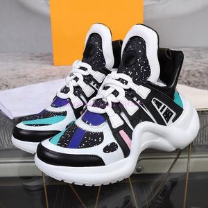 Luxury shoes archlight casual arch bare designer sneakers womens fashion lace up low top ladies high quality calf leather trainers sports outdoor shoe