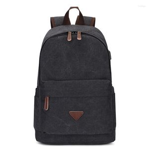 Backpack School Bag Women's Rucksack 2023 Student Fashion Canvas Teenager Daypack Ladies Luxury Bagsk