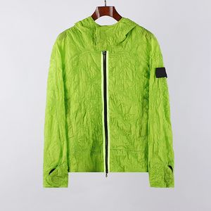 Herrens varumärkesdesigners toppkvalitet Topstoney Jacket Nylon Casual Jacket Men's Coat Island Jacket