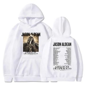 Herren Hoodies Sweatshirts Jason Aldean Highway Desperado Tour Hoodie Mode Langarm Streetwear Damen Herren Kapuzenpullover 2023 Hip Hop Kleidung RVDP