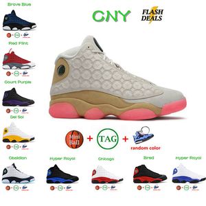 Scarpe da basket Jumpman 13 nero rosso selce French Brave University blu grano invertire il suo gioco Del Sol sneakers sportive da uomo scarpe da ginnastica da donna