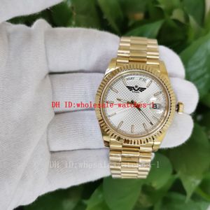 Wholesale 21 Style BPF maker Mens Watch 40mm 228235 228236 228238 White Dial Watches Sapphire Glass 2813 Automatic Mechanical Movement 18K Men's Wristwatches