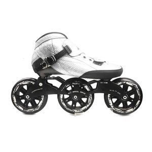 Inline Roller Skates Professional 125mm Big Wheel Speed ​​Patines for Long Distance Race Marathon Competiton 3125mm Pilot 3x125 Base 48 231122