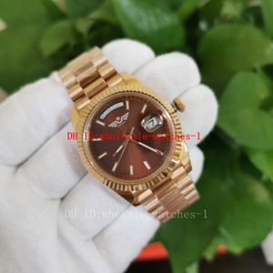 Wholesale 21 Style BPF maker Mens Watch 40mm 228235 228236 228238 Rose Gold Dial Watches Sapphire Glass 2813 Automatic Mechanical Movement 18K Men's Wristwatches