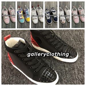 Kinder Designer Rote Unterteile Freizeitschuhe Loafere Nieten Low Studed Kid Designer Schuh Kinder Mode Bottomes Trainer Eur 25-34