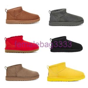 women ultra mini snow boots slipper U F22 winter new popular Ankle Soft comfortable Sheepskin keep warm plush boots designer shoes