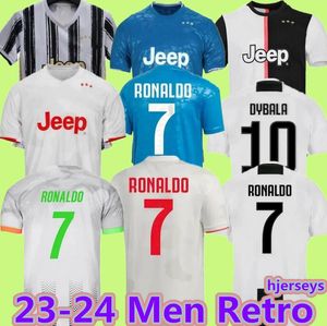 Juve 18 19 20 21 Ronaldo Chiellini Dybala Soccer Jerseys 2018 2019 2020 2021 De Ligt Matuidi Bonucci D.Costa Bernardeschi Pjanic Football Men Shirt