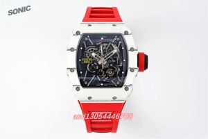 Soinc watch RM35-01 Carbon Fiber Series Original RMUL3 empty manual up chain movement High density imported NTPT carbon fiber forged carbon Sapphire crystal