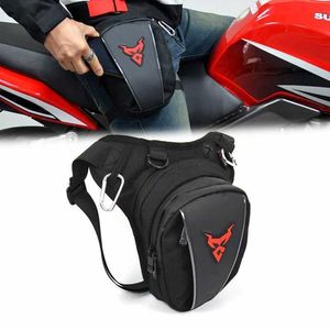 Motorcycle Bags Waterproof Drop Waist Leg Bag Thigh Belt Hip Bum Motorcycle Military Tactical Travel Cell/Mobile Phone Purse Fanny Pack BagsL231153