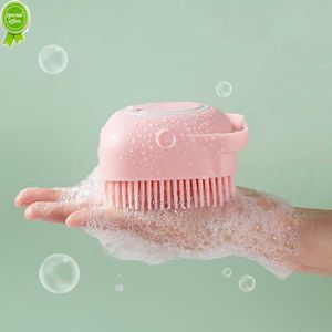 New Bathroom Puppy Big Dog Cat Bath Massage Gloves Brush Soft Safety Silicone Pet Accessories for Dogs Cats Tools Mascotas Products