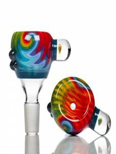 Hookah Bong 14mm Colored Glass Opal Slide Bowl Accessories02139308