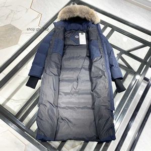 Canda Goose Jackets Женские пуховые парки Женские меховые пуховики Модные длинные парки Пальто Зимние пуховики с классическим узором Дизайнерские женские пуховики 5R4P 3 J1HL