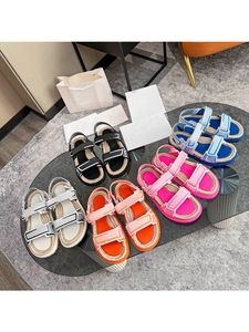 2023 New Women's Summer Sandals Sticking Hemp Rope Platform Slippers Beach Shoes