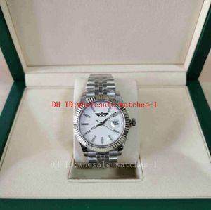 Orologio da uomo in stile 18 all'ingrosso BPF maker 41mm 126334 126333 m126334-0010 quadrante bianco vetro zaffiro 2813 orologi da polso da uomo meccanici automatici 18K