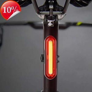 Ny natt cykling bakljus utomhus markera USB -laddning enkel ljus mountainbike LED varningsljus svanscykel tillbehör