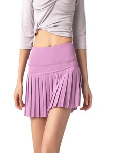 Saia de tênis shorts de yoga roupas de ginástica mulheres correndo esportes fitness saias de golfe com saia de bolso sexy calças de yoga respirável apelo8562606