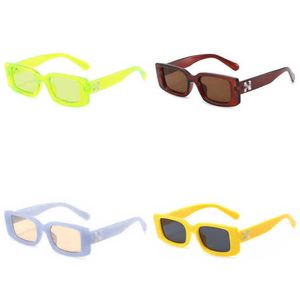 Lyx mode solglasögon ramar stil fyrkantiga märke offs män kvinnor solglasögon pil x ram glasögon trend solglasögon ljusa sport resor solglasögon i72y