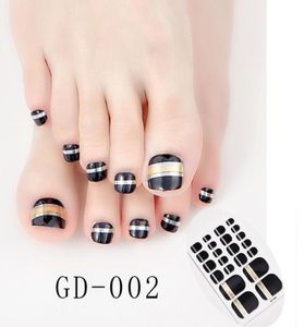 Aufkleber, Abziehbilder, 22 Tipps, Blatt, bunte Nägel, glänzende Aufkleber, Streifen, Nailart, Novidades, Designer-Wraps, DIY8194788