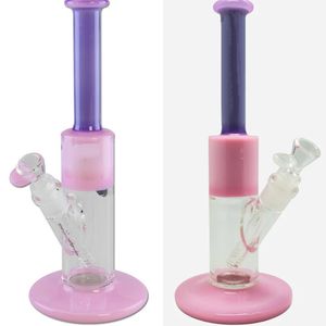 Vintage Premium Glass Bong Water Hookah Pink Purple 12Inch Original Glass Factory kan sätta kundlogotyp av DHL UPS CNE