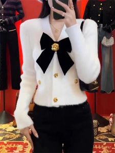 Chan New 2023 니트 가디건 스웨터 여성 재킷 여성 디자이너 재킷 여자 카디건 디자이너 스웨터 여자 스웨터 가디건 디자이너 여자 크리스마스 선물