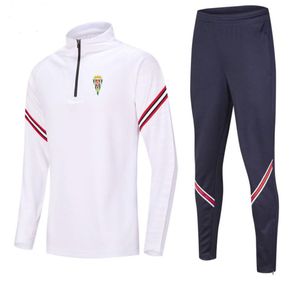 Cordoba Club de futbol s a d men'sトラックスーツジョギングジャケットフットボールトレーニング服バスケットボールサッカーランニングスポーツウェア244d