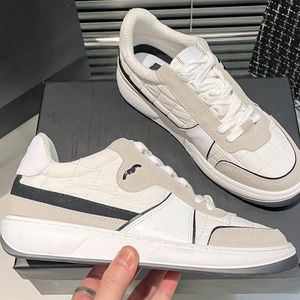 23 novas mulheres famosas sapatos de vestido designer de luxo clássico diamante treliça dupla letra sinal marca tênis fundo plano não slides senhoras versátil sapato casual