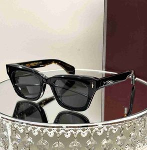 Hochwertige leere Sonnenbrille DEALA JMM Brille Retro Vintage Rechteckiger Acetatrahmen FÜR Männer Designer Marie Frauen Mage Optical mit Etui