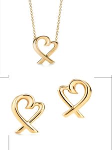 fine chain gold love initial necklaces for women teen girls trendy diamond set designer jewerly necklace couple fashion Wedding Party Jewelry bride female gift girl