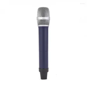 Mikrofoner M-4 UHF Wireless för karaoke som sjunger laddningsbar dubbel dynamisk mikrofon med Bluetooth-mottagare professionell