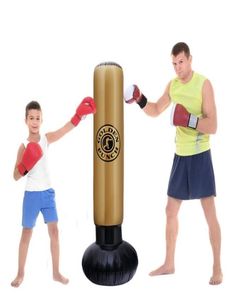 16M New Inflatable Stress Punching Tower Bag Boxing Standing Training Pressure Relief Bounce Back Sandbag For Adults Children5671673
